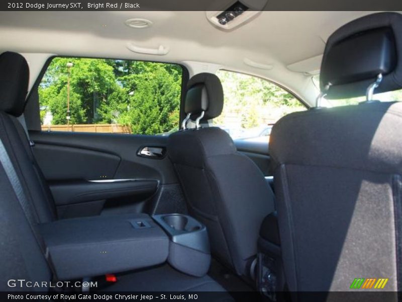 Bright Red / Black 2012 Dodge Journey SXT