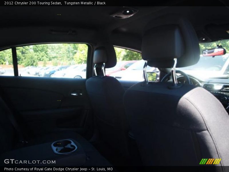 Tungsten Metallic / Black 2012 Chrysler 200 Touring Sedan