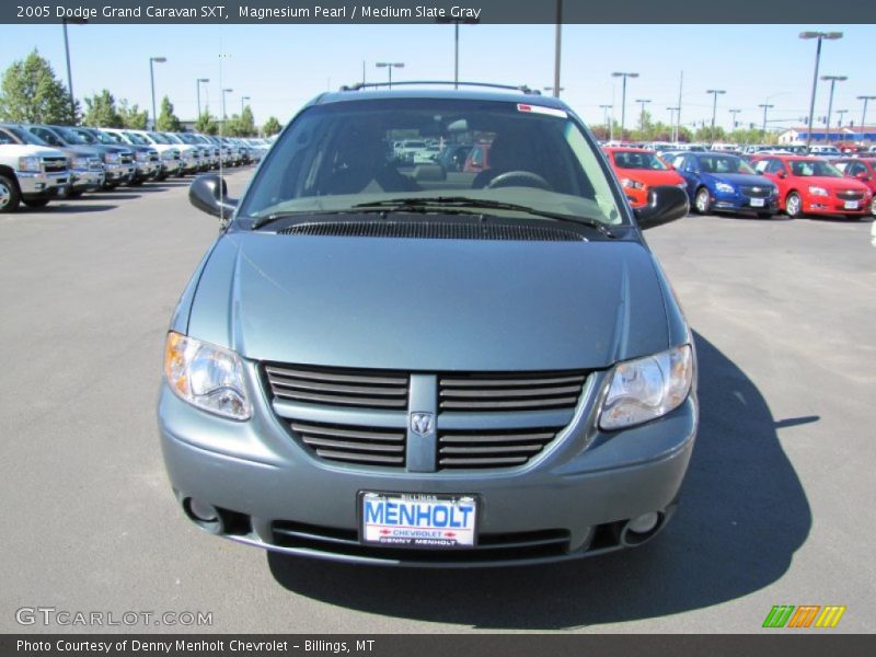 Magnesium Pearl / Medium Slate Gray 2005 Dodge Grand Caravan SXT