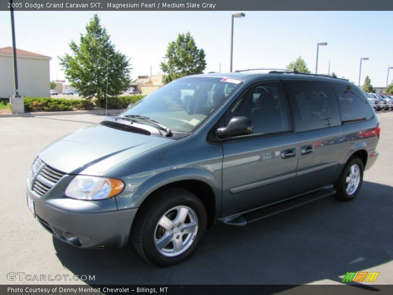 Magnesium Pearl / Medium Slate Gray 2005 Dodge Grand Caravan SXT