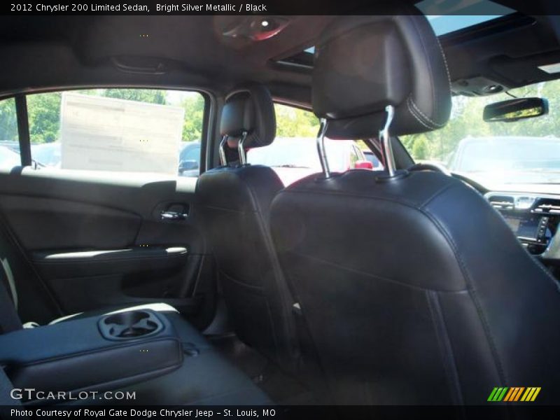 Bright Silver Metallic / Black 2012 Chrysler 200 Limited Sedan