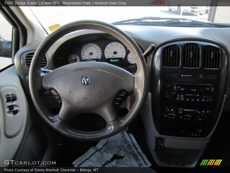 Magnesium Pearl / Medium Slate Gray 2005 Dodge Grand Caravan SXT
