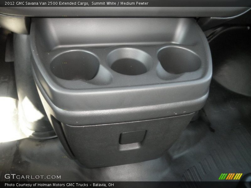 Summit White / Medium Pewter 2012 GMC Savana Van 2500 Extended Cargo