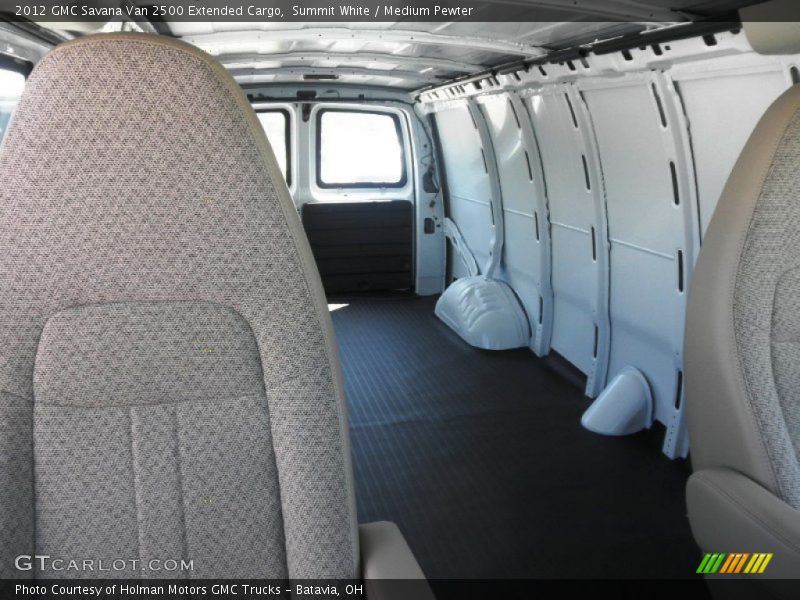 Summit White / Medium Pewter 2012 GMC Savana Van 2500 Extended Cargo