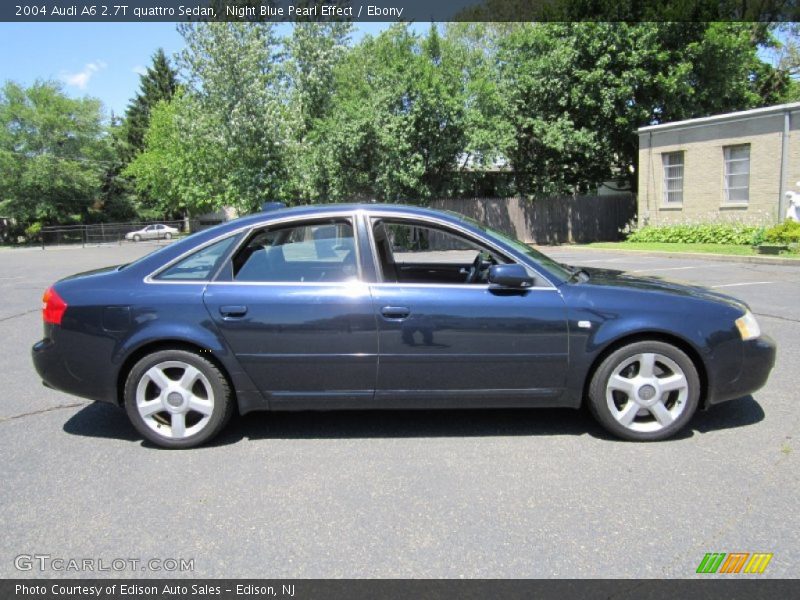 Night Blue Pearl Effect / Ebony 2004 Audi A6 2.7T quattro Sedan