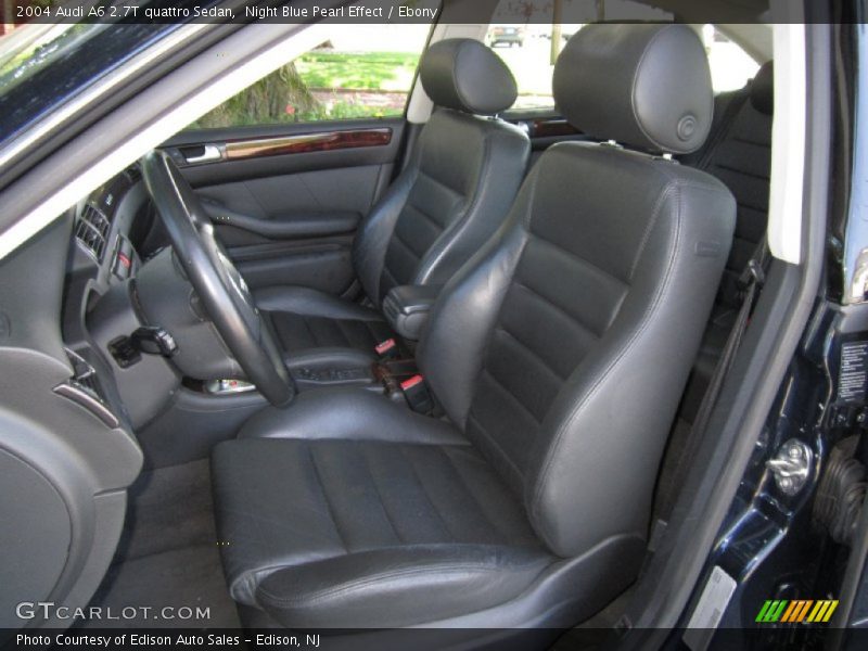 Front Seat of 2004 A6 2.7T quattro Sedan