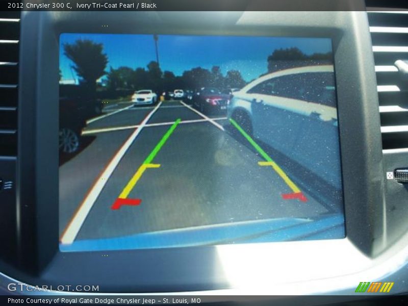 Ivory Tri-Coat Pearl / Black 2012 Chrysler 300 C