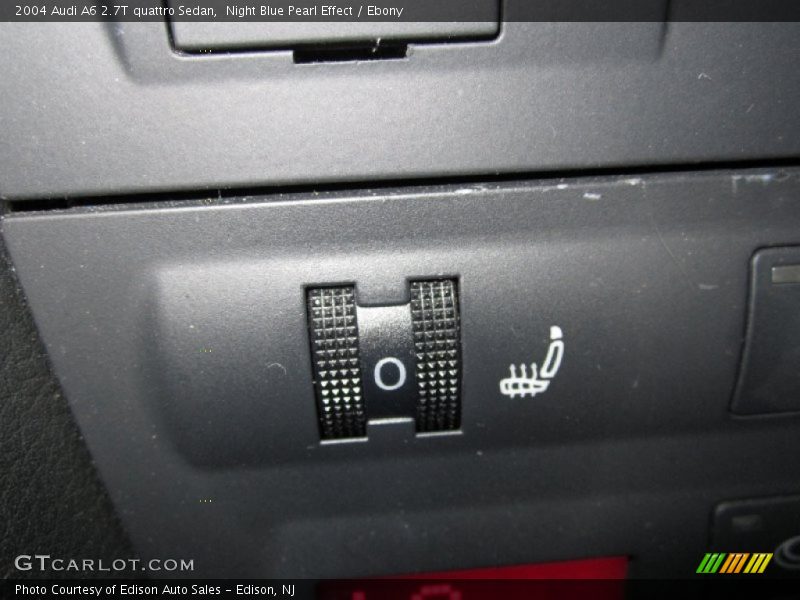 Night Blue Pearl Effect / Ebony 2004 Audi A6 2.7T quattro Sedan