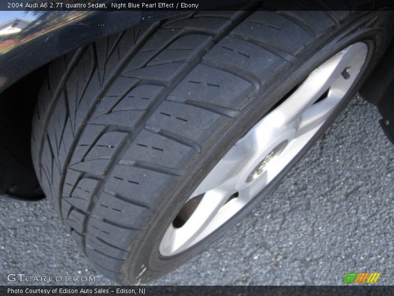 Night Blue Pearl Effect / Ebony 2004 Audi A6 2.7T quattro Sedan