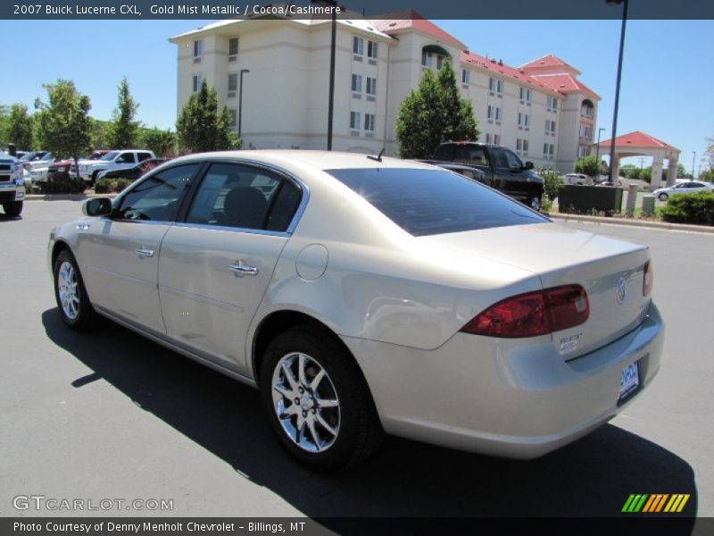 Gold Mist Metallic / Cocoa/Cashmere 2007 Buick Lucerne CXL