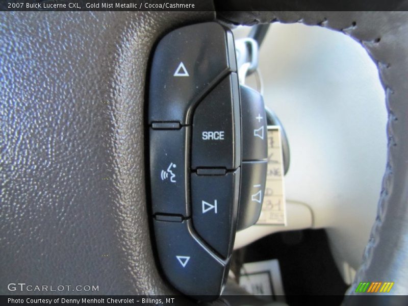 Gold Mist Metallic / Cocoa/Cashmere 2007 Buick Lucerne CXL