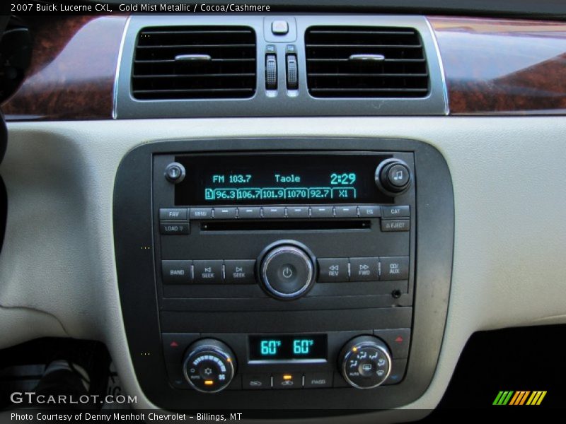 Gold Mist Metallic / Cocoa/Cashmere 2007 Buick Lucerne CXL