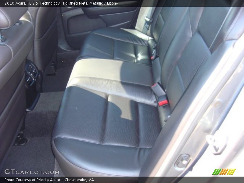 Polished Metal Metallic / Ebony 2010 Acura TL 3.5 Technology