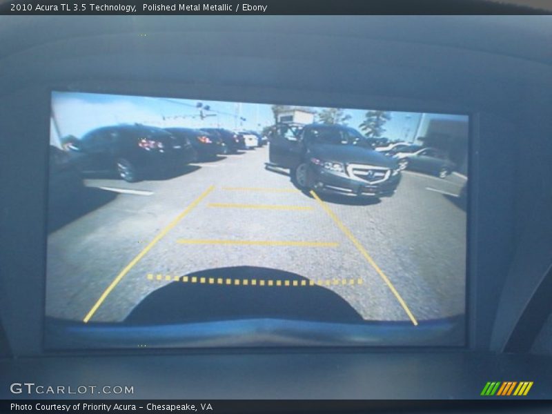 Polished Metal Metallic / Ebony 2010 Acura TL 3.5 Technology