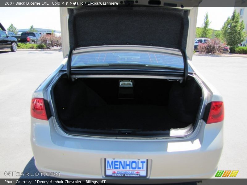 Gold Mist Metallic / Cocoa/Cashmere 2007 Buick Lucerne CXL