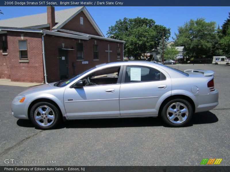 Bright Silver Metallic / Dark Slate Grey 2006 Dodge Stratus SXT Sedan