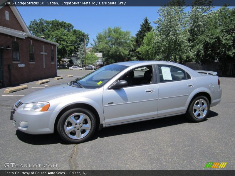 Bright Silver Metallic / Dark Slate Grey 2006 Dodge Stratus SXT Sedan