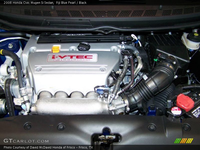  2008 Civic Mugen Si Sedan Engine - 2.0 Liter DOHC 16-Valve i-VTEC 4 Cylinder