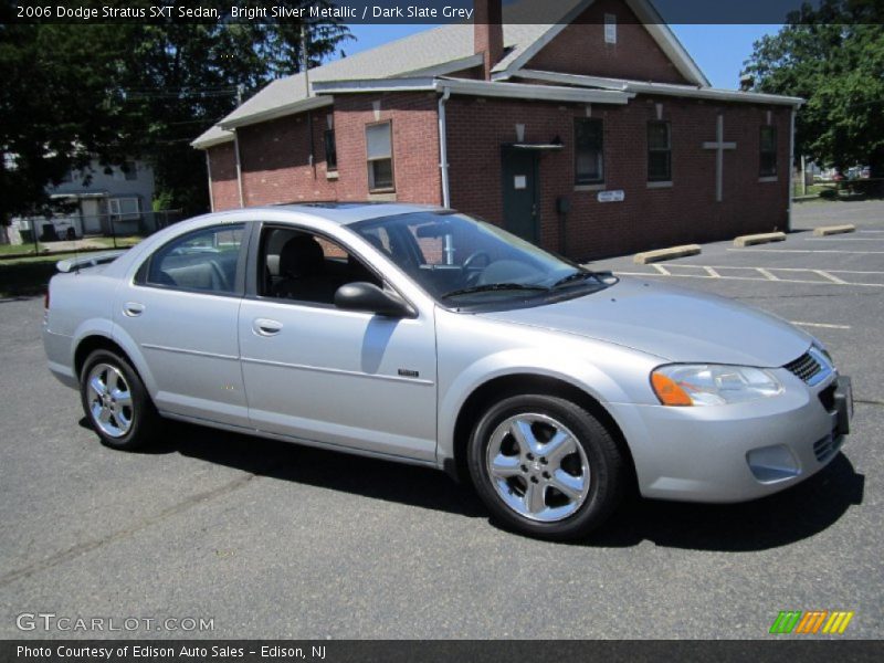 Bright Silver Metallic / Dark Slate Grey 2006 Dodge Stratus SXT Sedan