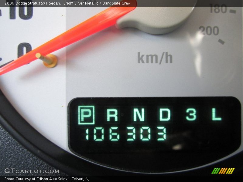 Bright Silver Metallic / Dark Slate Grey 2006 Dodge Stratus SXT Sedan