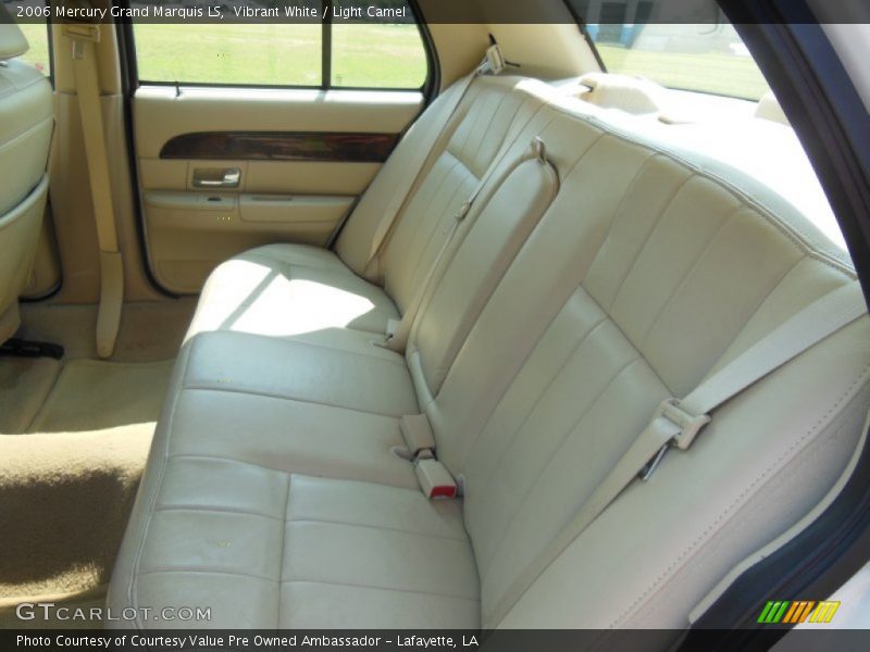 Vibrant White / Light Camel 2006 Mercury Grand Marquis LS