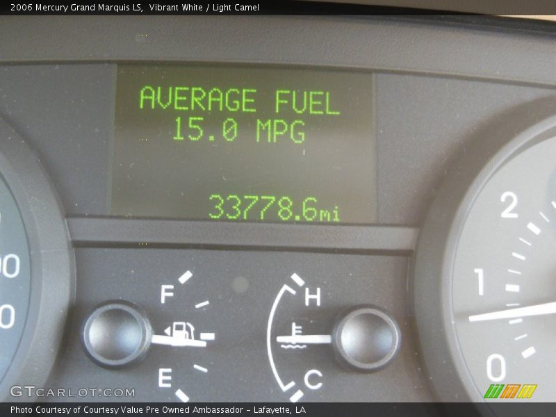 Vibrant White / Light Camel 2006 Mercury Grand Marquis LS