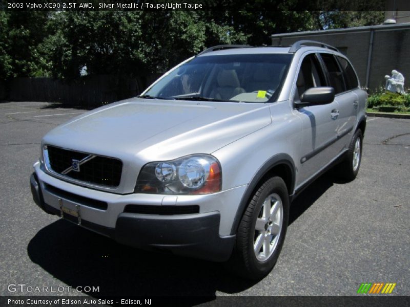 Silver Metallic / Taupe/Light Taupe 2003 Volvo XC90 2.5T AWD