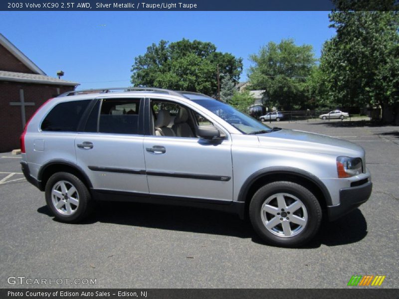 Silver Metallic / Taupe/Light Taupe 2003 Volvo XC90 2.5T AWD