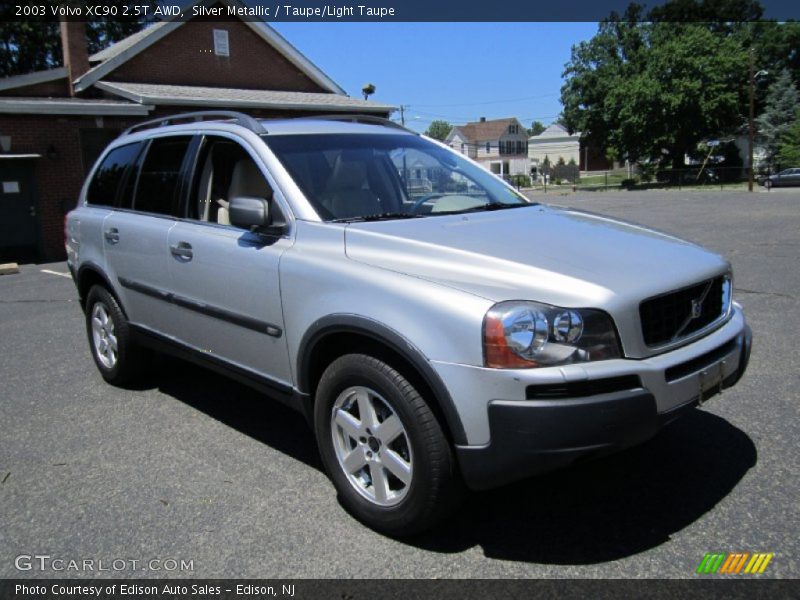 Silver Metallic / Taupe/Light Taupe 2003 Volvo XC90 2.5T AWD