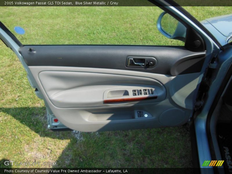 Blue Silver Metallic / Grey 2005 Volkswagen Passat GLS TDI Sedan