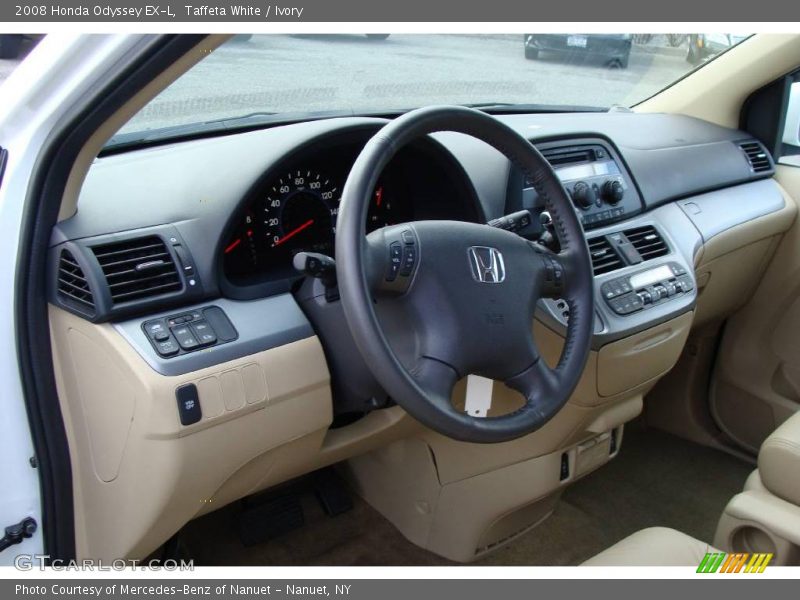 Taffeta White / Ivory 2008 Honda Odyssey EX-L