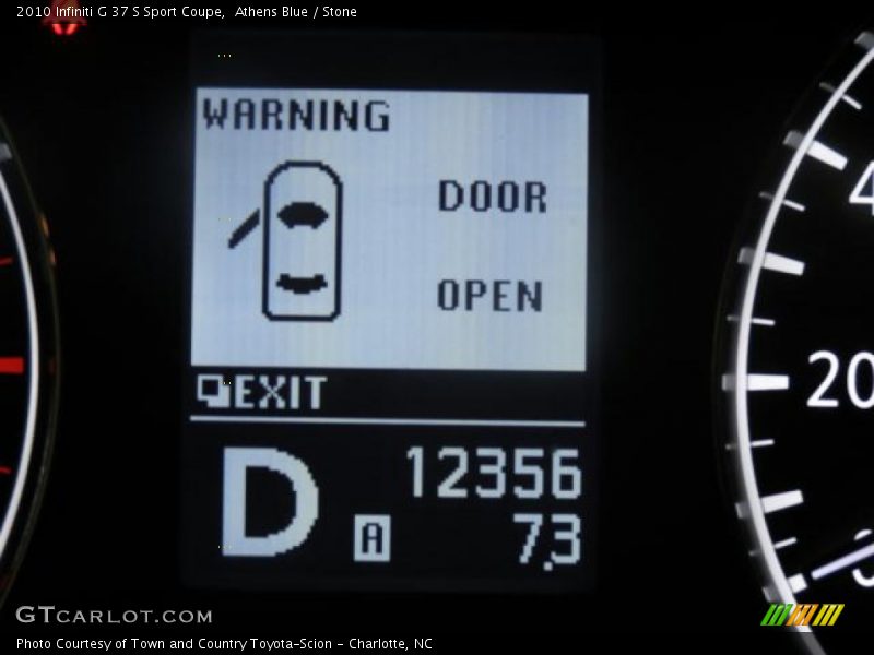 Athens Blue / Stone 2010 Infiniti G 37 S Sport Coupe