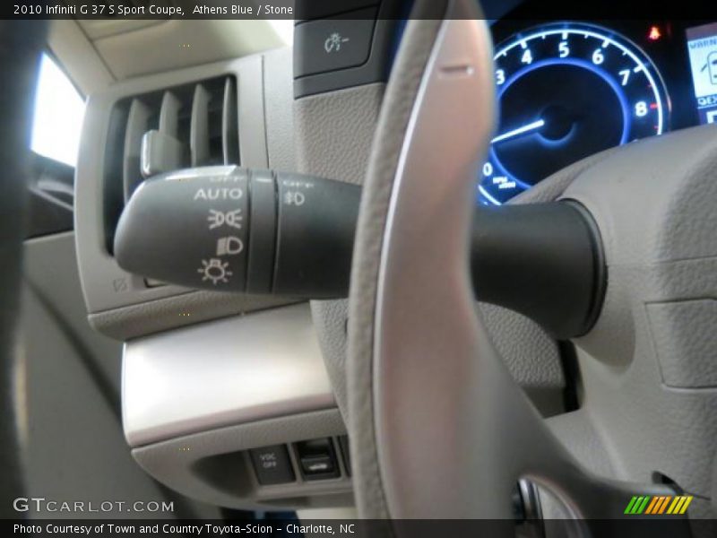 Athens Blue / Stone 2010 Infiniti G 37 S Sport Coupe