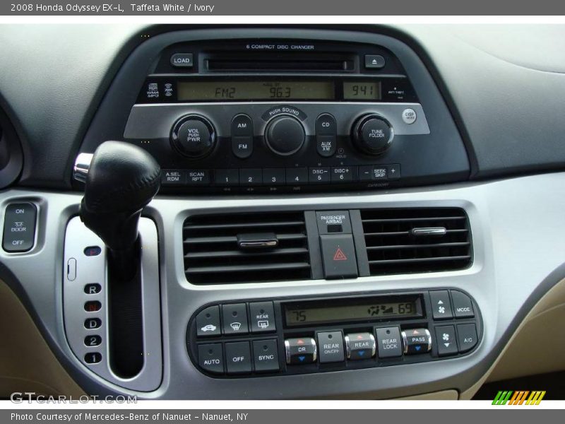 Taffeta White / Ivory 2008 Honda Odyssey EX-L
