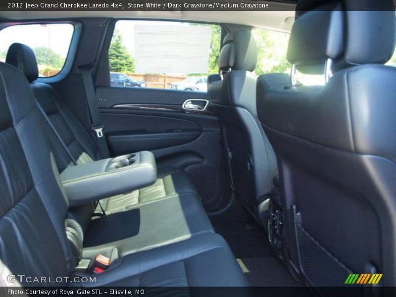 Stone White / Dark Graystone/Medium Graystone 2012 Jeep Grand Cherokee Laredo 4x4
