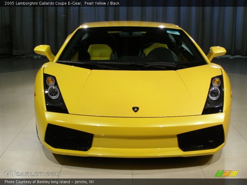 Pearl Yellow / Black 2005 Lamborghini Gallardo Coupe E-Gear