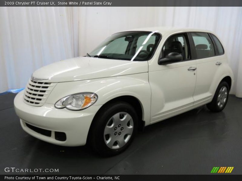 Stone White / Pastel Slate Gray 2009 Chrysler PT Cruiser LX
