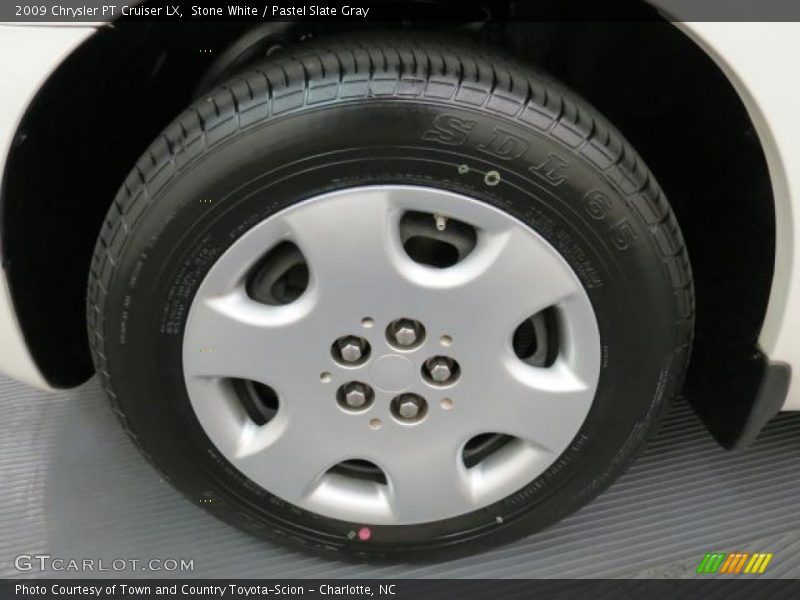 Stone White / Pastel Slate Gray 2009 Chrysler PT Cruiser LX
