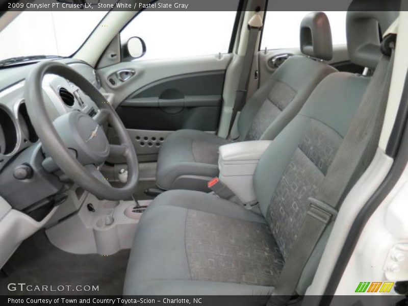 Stone White / Pastel Slate Gray 2009 Chrysler PT Cruiser LX