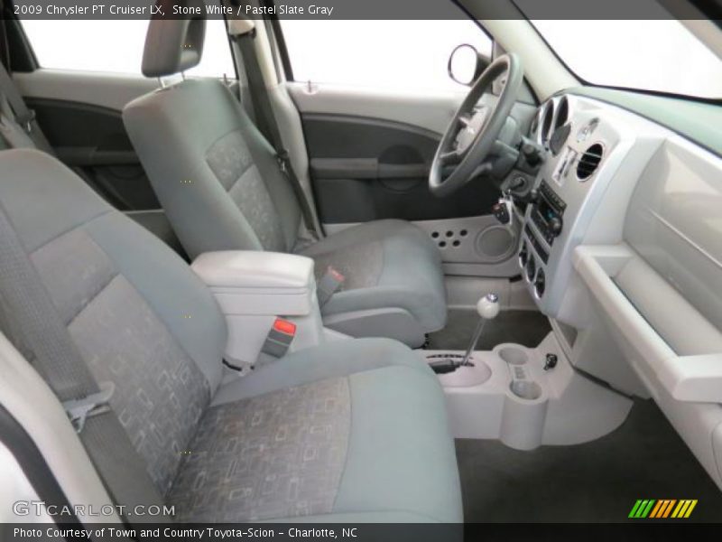 Stone White / Pastel Slate Gray 2009 Chrysler PT Cruiser LX