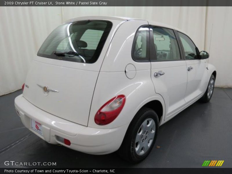 Stone White / Pastel Slate Gray 2009 Chrysler PT Cruiser LX