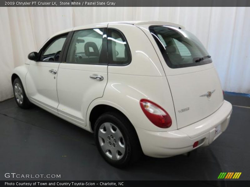 Stone White / Pastel Slate Gray 2009 Chrysler PT Cruiser LX