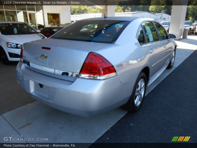 Silver Ice Metallic / Ebony 2009 Chevrolet Impala LS