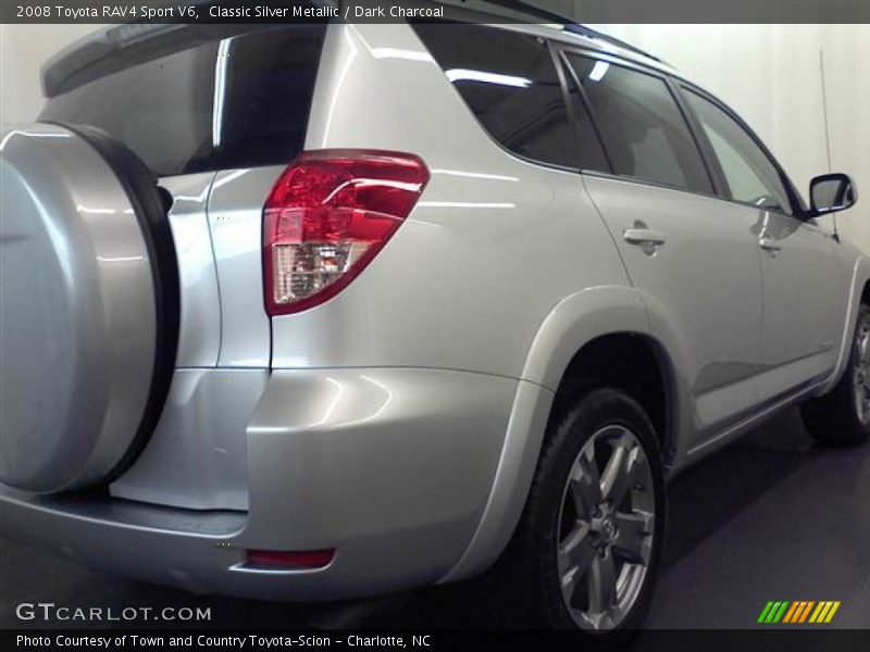 Classic Silver Metallic / Dark Charcoal 2008 Toyota RAV4 Sport V6