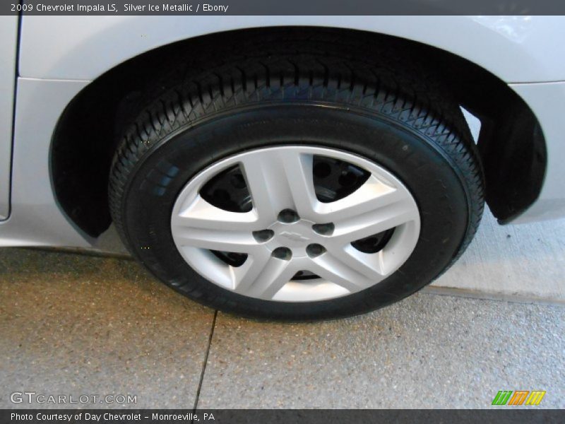 Silver Ice Metallic / Ebony 2009 Chevrolet Impala LS