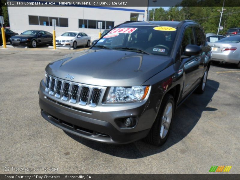 Mineral Gray Metallic / Dark Slate Gray 2011 Jeep Compass 2.4 4x4