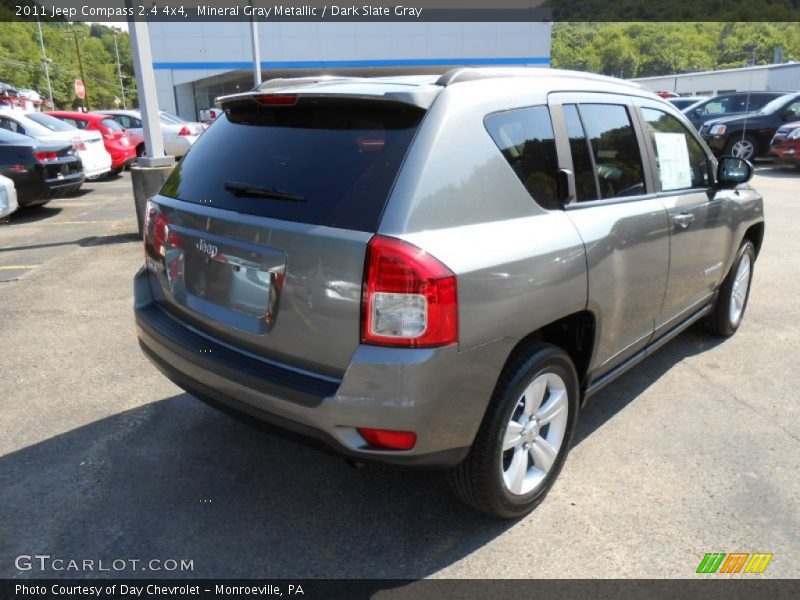 Mineral Gray Metallic / Dark Slate Gray 2011 Jeep Compass 2.4 4x4