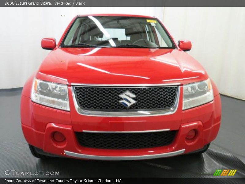Vivid Red / Black 2008 Suzuki Grand Vitara