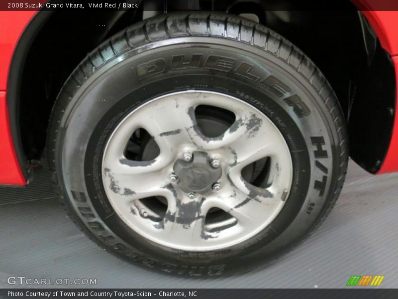 Vivid Red / Black 2008 Suzuki Grand Vitara