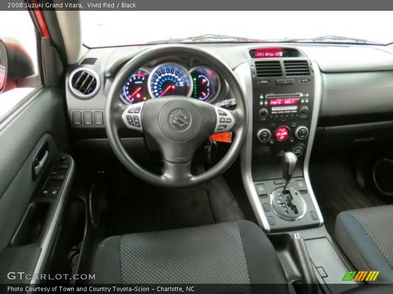 Vivid Red / Black 2008 Suzuki Grand Vitara